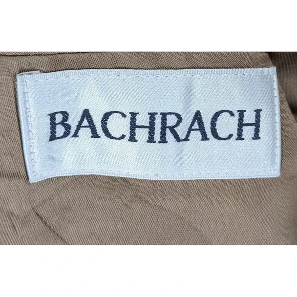 VTG Bachrach 42L Mens Sport Coat Jacket 46" Chest Made In USA - Picture 9 of 12